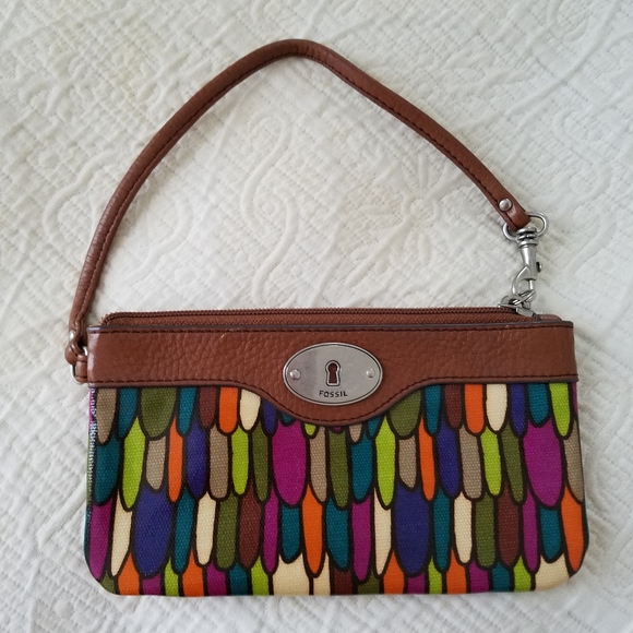 Fossil Key-Per Colorful Wristlet - Picture 3 of 6